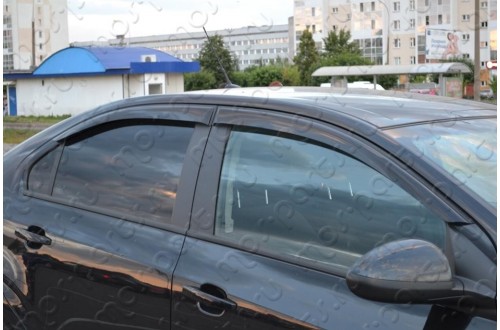 Дефлекторы окон Chevrolet Aveo 2 седан