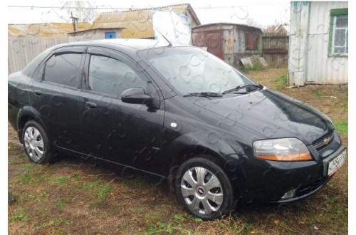 Дефлекторы окон Chevrolet Aveo 1 седан