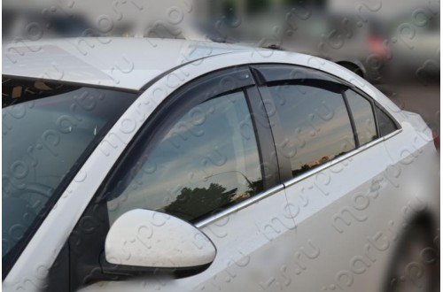 Дефлекторы окон Chevrolet Cruze 1 седан