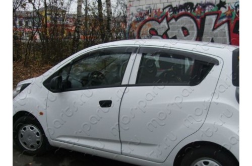 Дефлекторы окон Chevrolet Spark 3