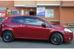 Дефлекторы окон Fiat Grand Punto 3 купе