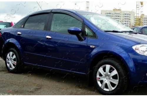 Дефлекторы окон Fiat Linea