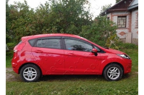 Дефлекторы окон Ford Fiesta Mk6