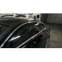 Дефлекторы боковых окон с хромированным молдингом Jaguar XF I