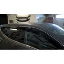 Дефлекторы боковых окон с хромированным молдингом Hyundai Santa Fe 3